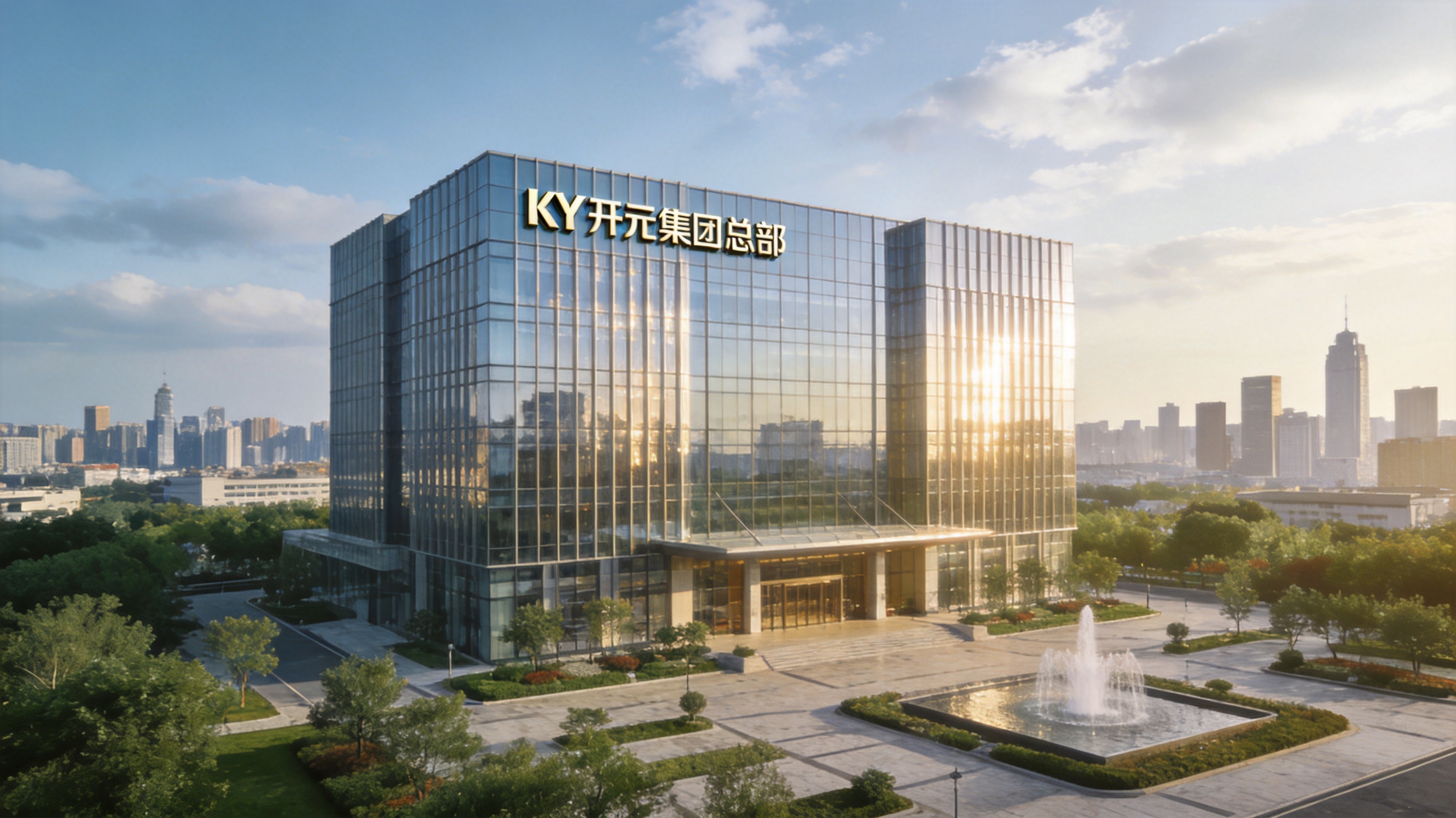 KY开元集团总部大楼外观